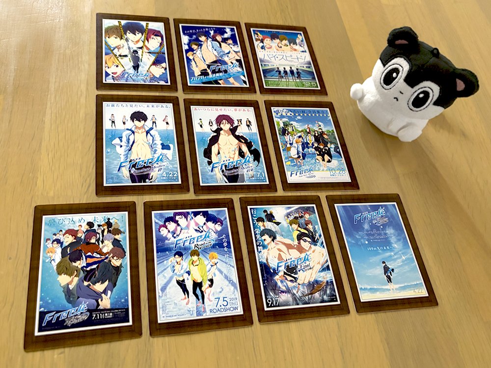 Free! ラバーストラップコレクション 京アニ 京アニ歴ポカ】 ✨作品別サンプル紹介✨ 「京アニ歴代ポスターカード