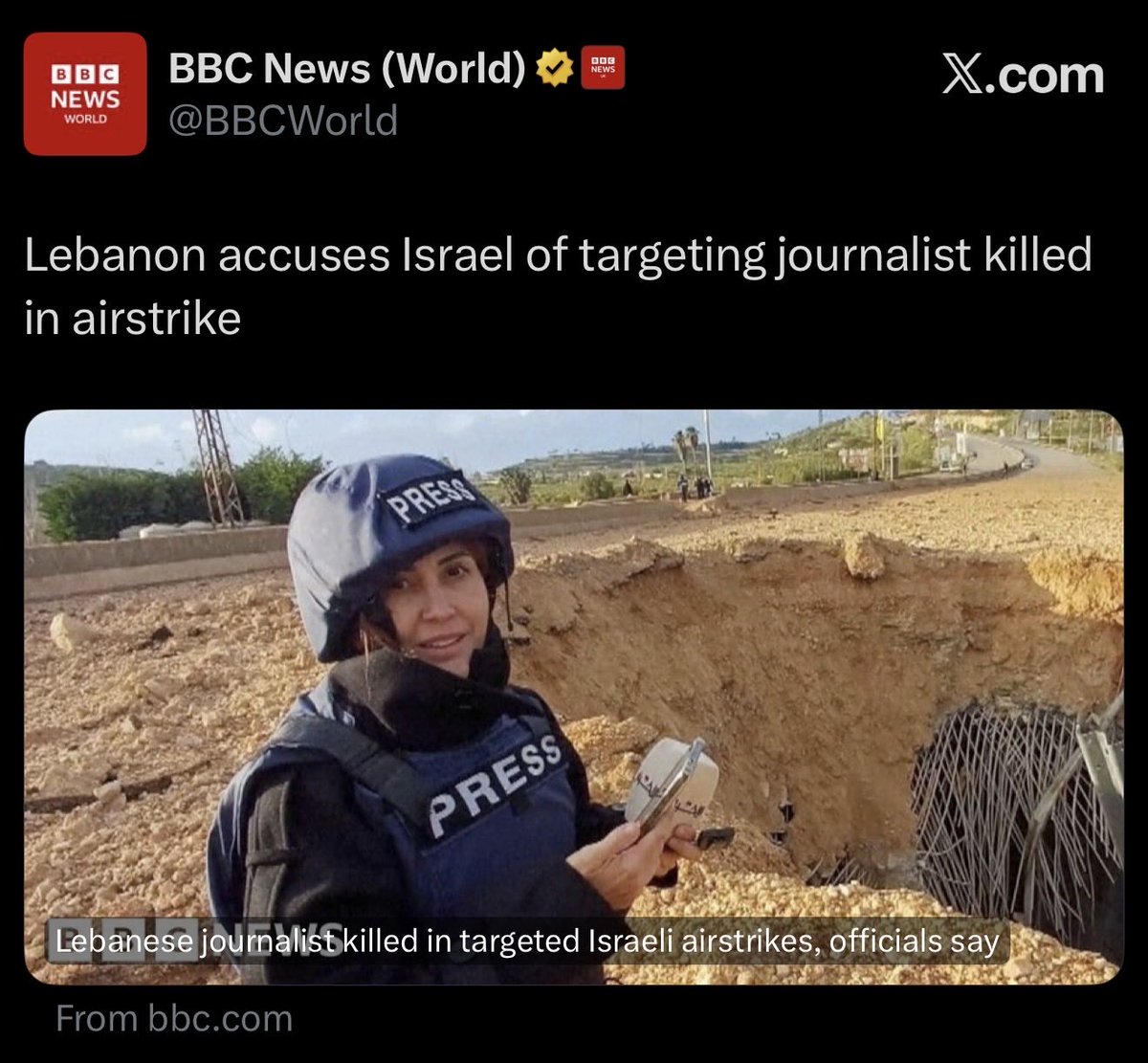 The BBC doesn't report Israeli war crimes. They sanitize them. "Lebanon accuses" is how they make murder sound like a dispute.