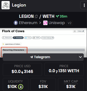 Legion tweet media