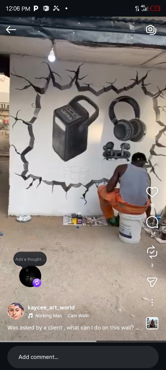 jhust_a_ghurl's tweet image. MY BROTHER IS SERIOUSLY TALENTED 🎨🔥
From portraits to murals and branding—if you need clean, creative artwork and lots more,he’s your guy 😌🤭
Don’t scroll without supporting talent 🙏
A like or repost goes a long way 💯
#supportasmallbusiness
#artlovers
#murals