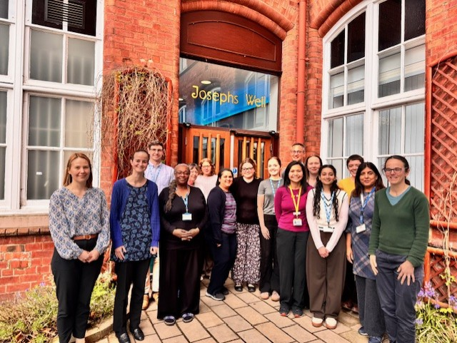 LeedsClinGen's tweet photo. Some of our wonderful team outside of our new home. It has been a lengthy process to get here but we are now starting to feel more settled in our new office space. Thanks to everyone for your patience with this journey! https://t.co/zTMRPPN402