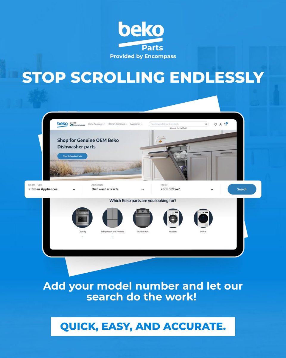 bekoparts's tweet image. Scan the model number. Get the exact part. Fix it right the first time. 🔧

[ Beko appliance repair, model number lookup, genuine parts, spare parts, home appliances, appliance maintenance, replacement parts]

#ApplianceRepair #BekoParts #GenuineParts #DIYFix #HomeMaintenance