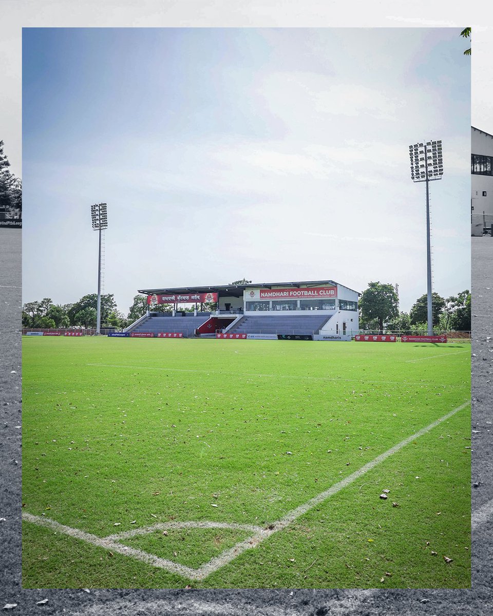 RajasthanUnited's tweet photo. A new home for the Warriors ⚔️🏟, all prepared for the count down.

#RUFCIFL26 #DesertWarriors #RUFCvsSDFC #matchday #stageset https://t.co/V2r4KcgHkY