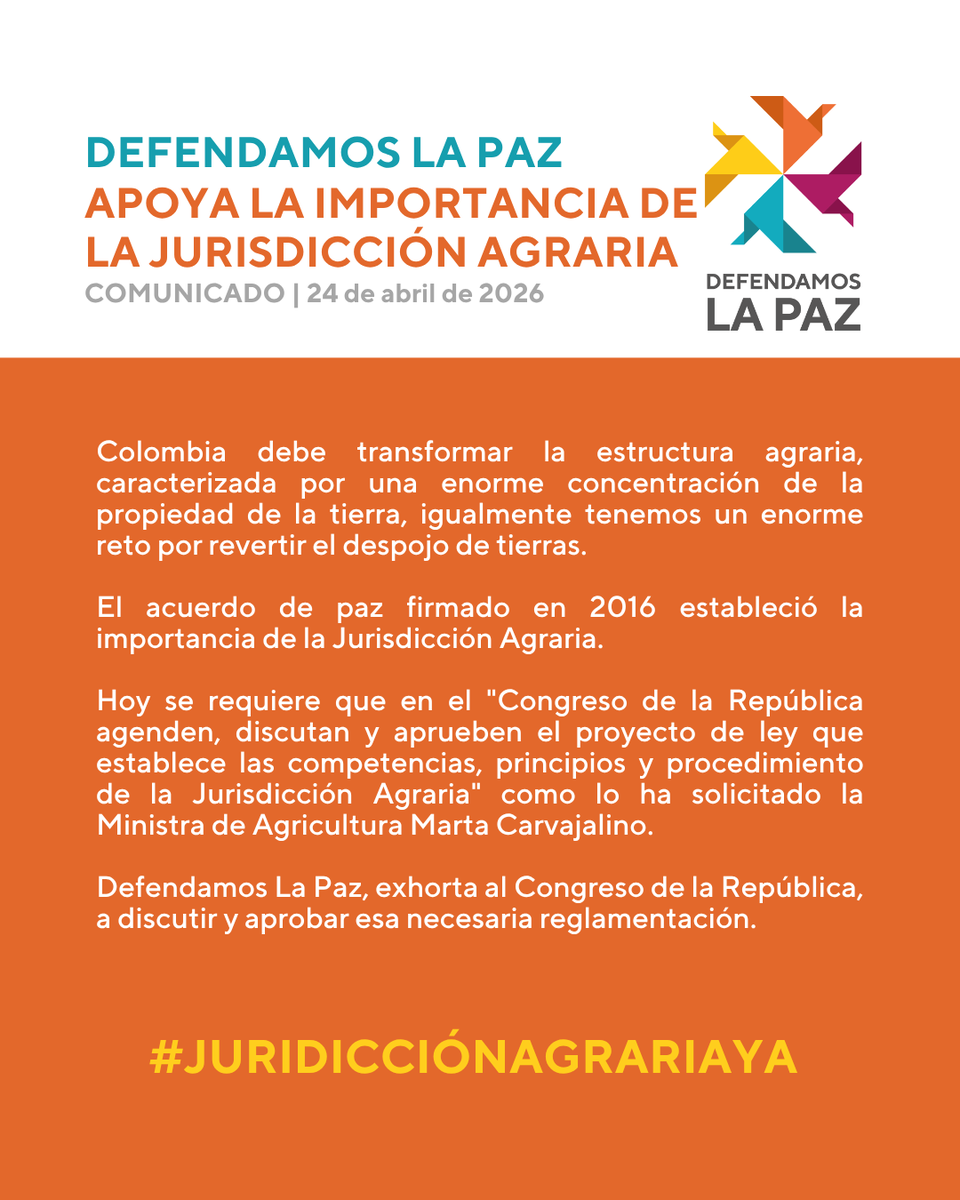 DefendamosLaPazColombia tweet media