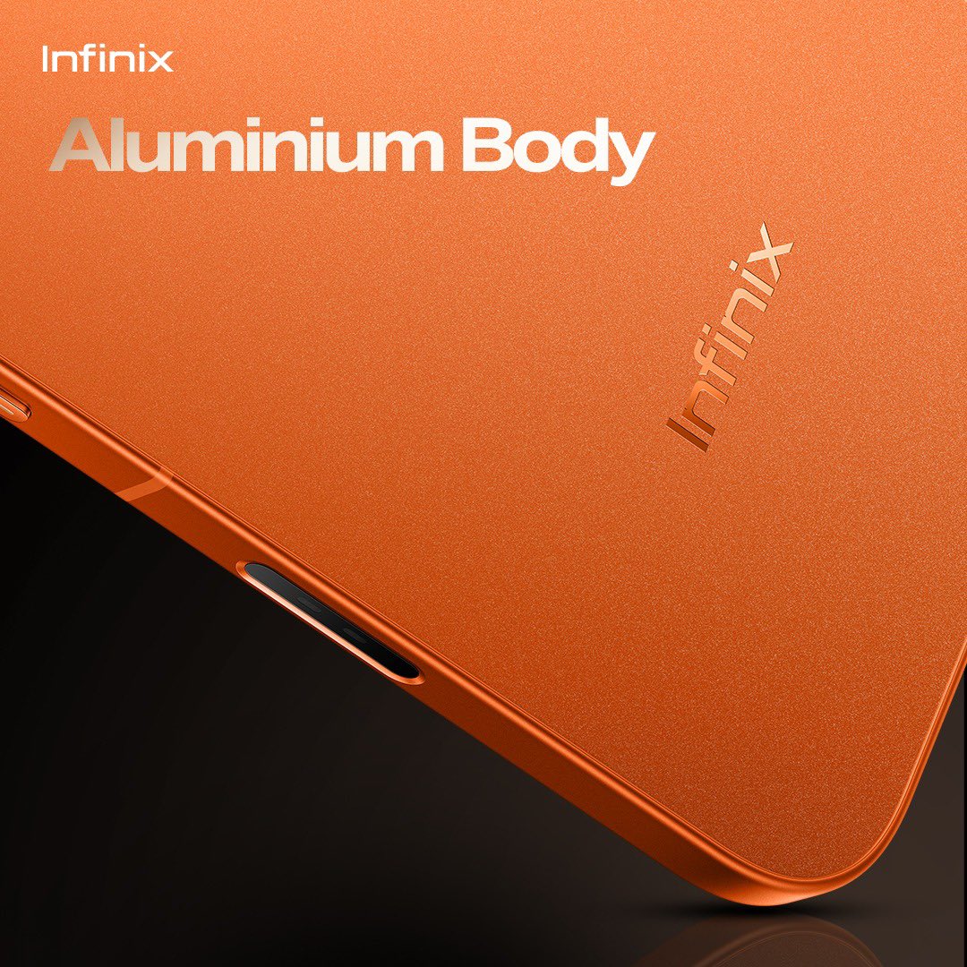 InfinixIndia's tweet image. Here’s what Note 60 Pro's Aerospace-grade Aluminium Build actually means: 

360° Aluminium Border: Superior drop protection + better thermal cooling ❄️
Flagship Design: Premium aesthetic ⚡️
Solid Hand-feel: Sturdy, sleek &amp;amp; undeniably high-end🫡

#StandOutTakeNote #TakeNote #Tech