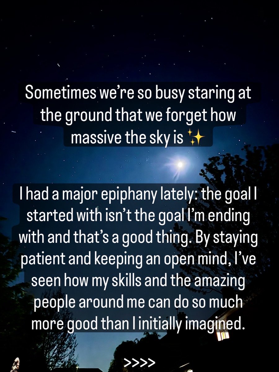 MindsetRewired's tweet image. Your original goal might just be the seed for something much bigger than you anticipated. Focus on the work, and let the vision evolve. Tell me your story, and let’s see if I can help you write the next chapter. Comment or DM “SESSION”. #life #coaching #foryoupage #fyp #moon
