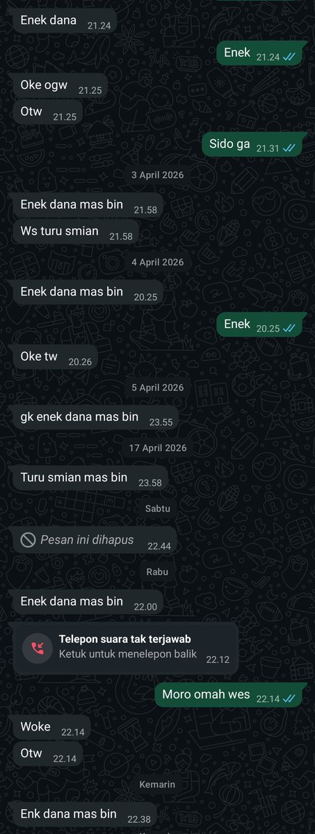 Isine wa cuman nakok info dana