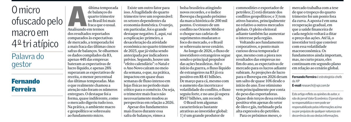 Fernando Ferreira, CFA tweet media
