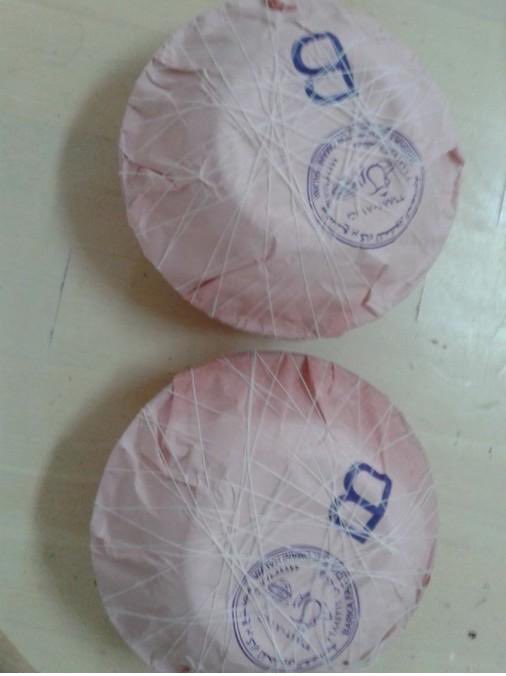 طاسته الحلوى بعد تتغلف جذه