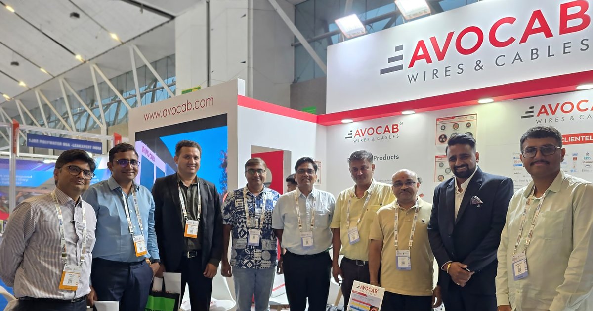 AVOCABCABLES's tweet photo. Powering Progress at Bharat Electricity Summit 2026.
Thank you to everyone who visited the AVOCAB pavilion. Together, we are illuminating the path toward a more connected and powered India.
#AVOCAB #BharatElectricitySummit2026 #PowerSector #BharatElectricitySummit
#EnergySector https://t.co/XvymdyKZQG