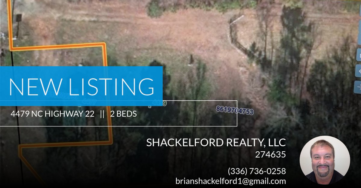 shackrealty's tweet photo. 📍 New Listing 📍 Take a look at this fantastic new property that just hit the market located at 4479 Nc Highway 22 in Siler City. Reach out here or at (336) 736-0258 for more information

Brian Shackelford
Owner / Broker In Charge... https://t.co/vS4u4W3DPv https://t.co/r9xYUQY5DA