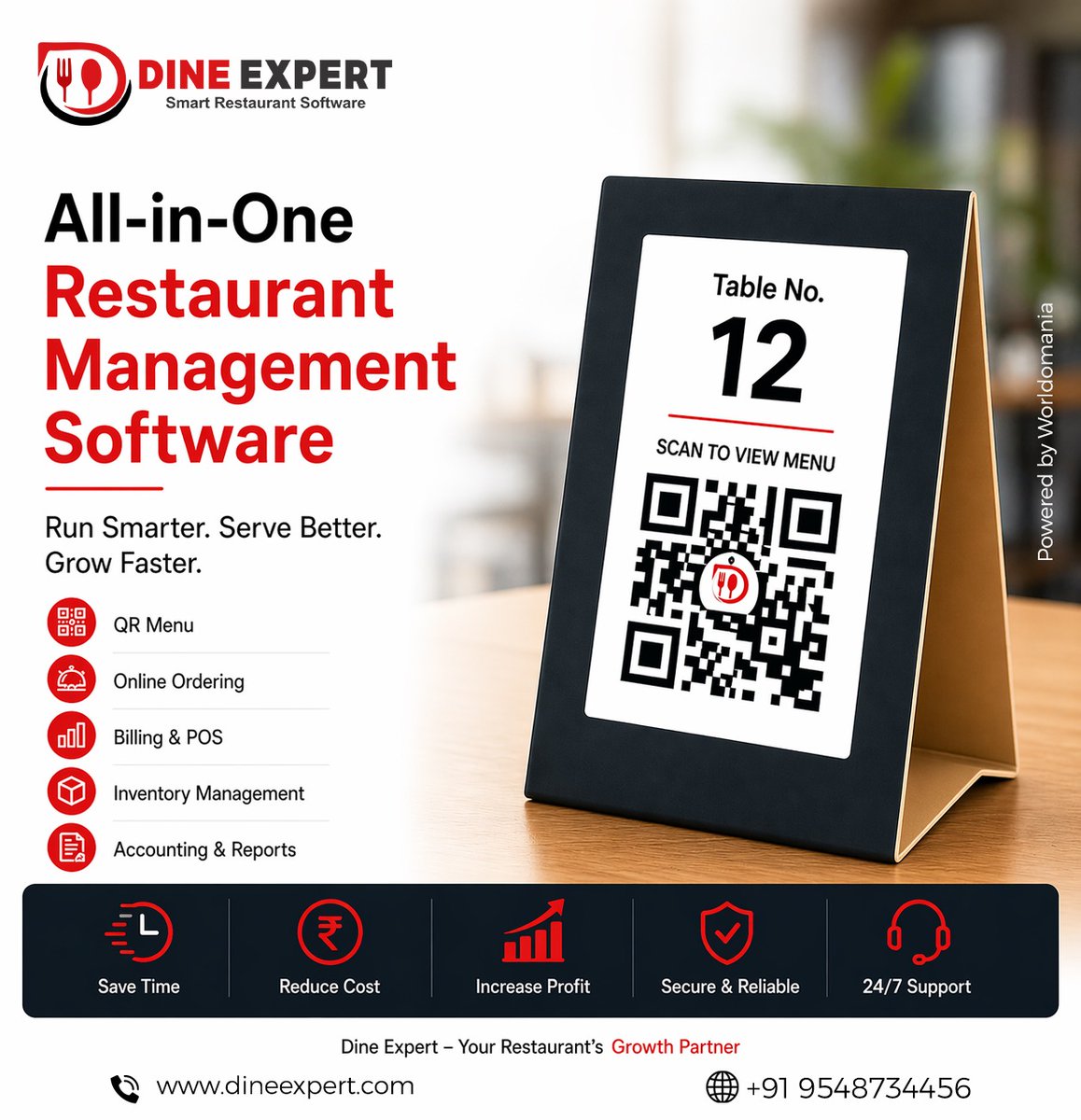 dineexperts's tweet image. Upgrade your restaurant experience with smart online ordering 🍽️
Dine-in, drive-in, or takeaway — manage everything effortlessly with Dine Expert.
📞 +91 9548734456
🌐 dineexpert.com
#restauranttech #onlineordering #foodbusiness #digitalrestaurant #dineexpert