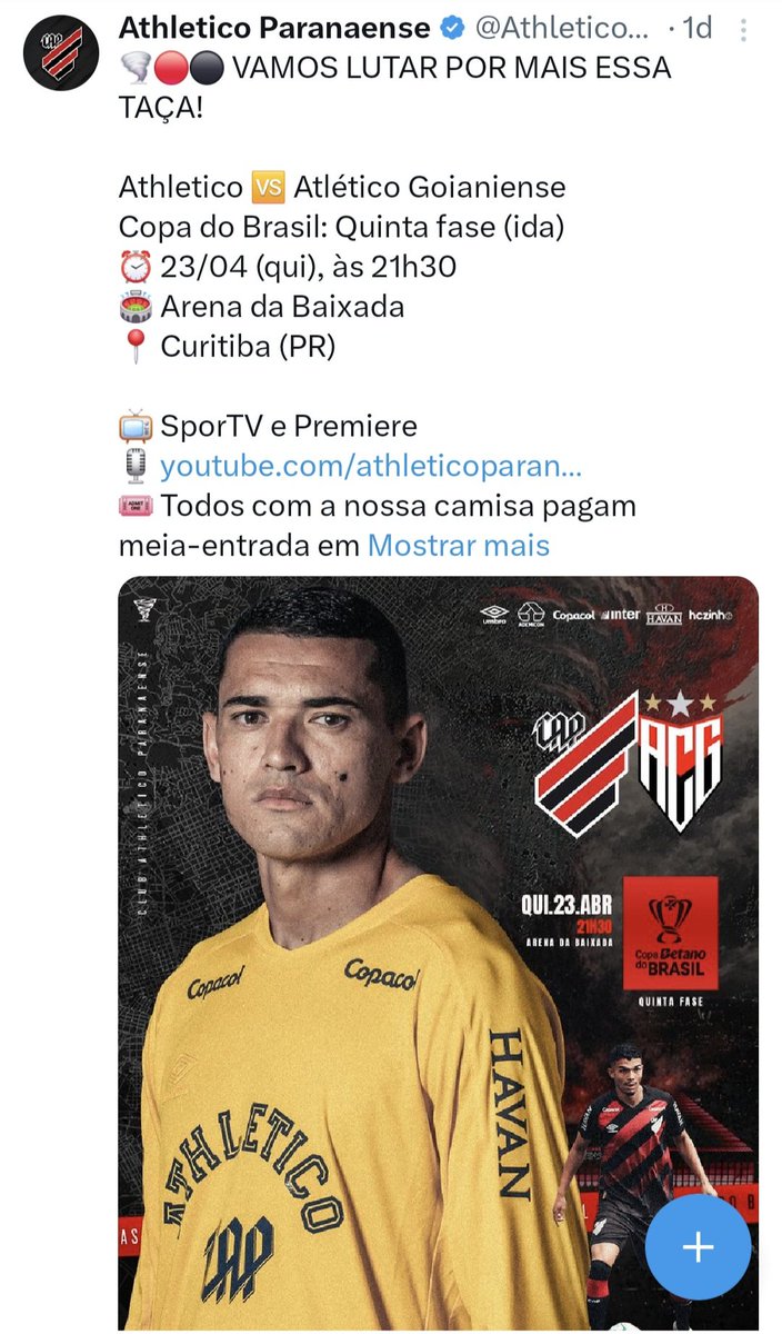 Memória Athleticana tweet media