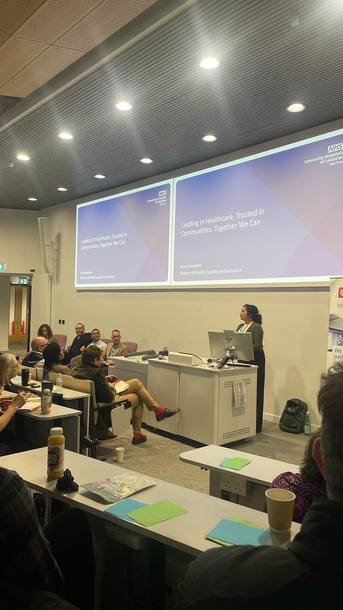 TheSDSltd's tweet image. Last week, SDS were invited to 'Together We Can 2026: Health Equality Summit by @Leic_hospital (UHL). It was a valuable opportunity to highlight the effective approaches to tackling health inequality in communities in Leicester #TogetherWeCan #HealthInequalities #NHSLeicester
