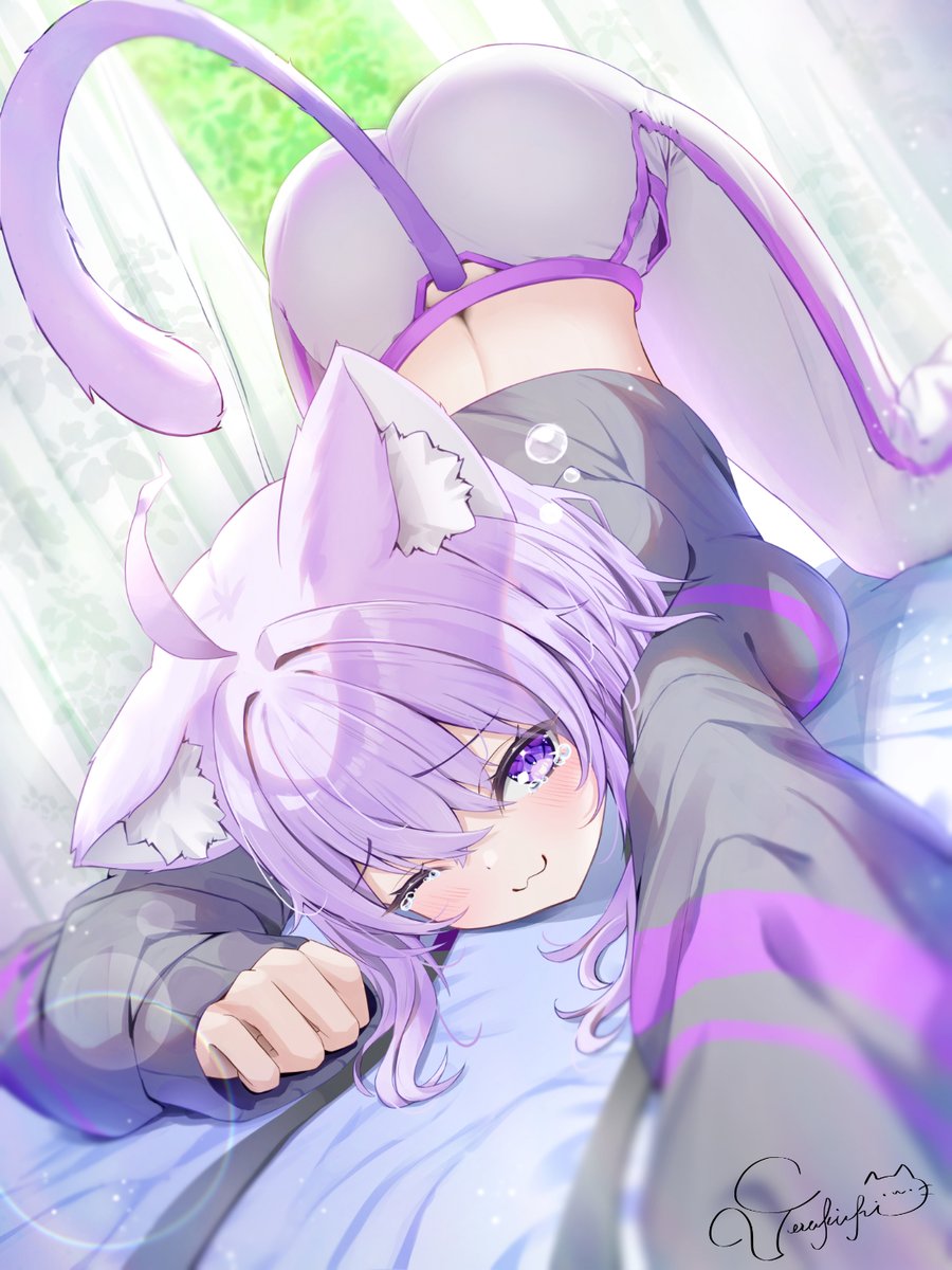 おかゆんも春眠暁を覚えず

んぅぅにゃぁぁ～～ん、ふわぁ…🥱

#絵かゆ