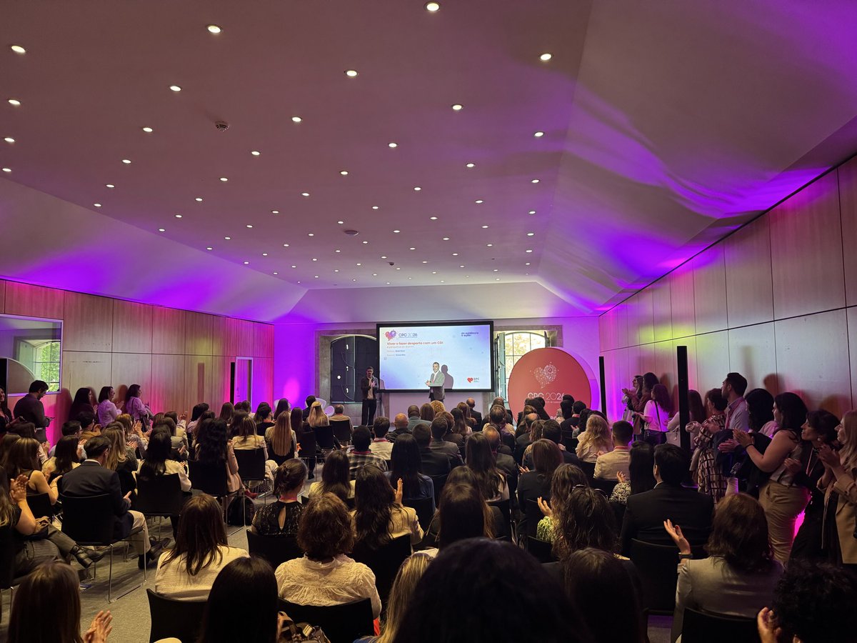 japfs's tweet photo. The most packed session at #CPC2026 so far! "Living and doing sports with an ICD."
The patient's perspective takes the spotlight. It's not just about preventing sudden cardiac death; it's about life! The patient's voice is exactly what modern cardiology stands for. #CPCinmotion https://t.co/SykXiVe3SR
