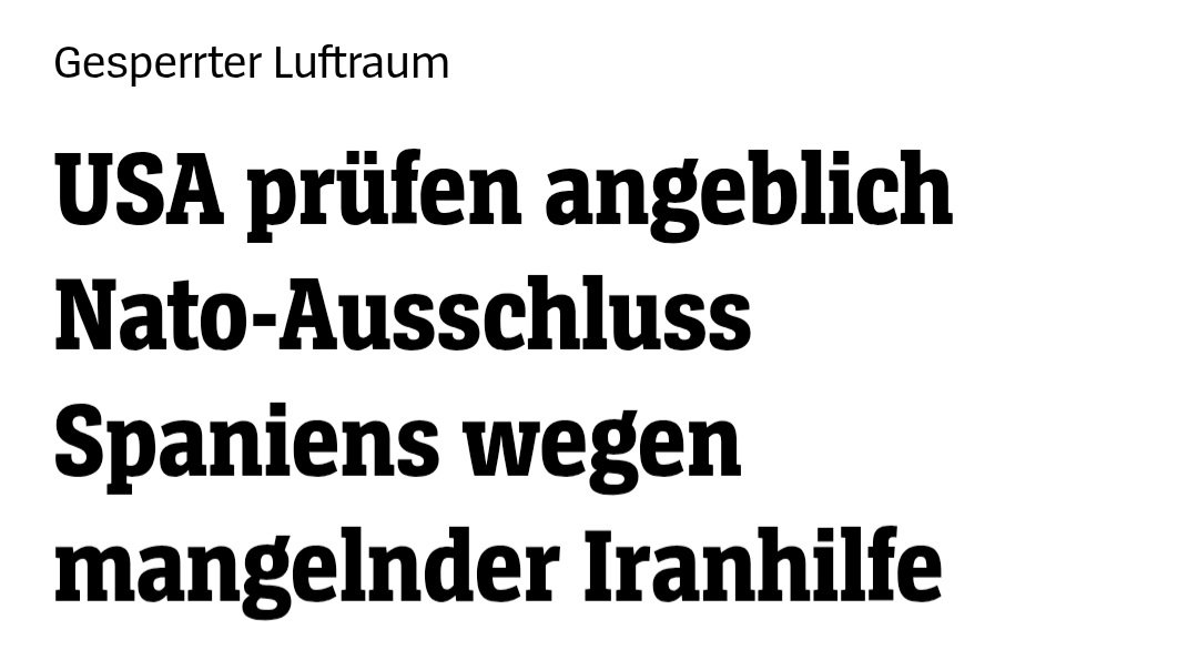 Viel Spaß damit, den amerikanischen Volldeppen, die den Unterschied zwischen Verteidigungsbündnis und Angriffskrieg nicht kennen. 🤦🏼‍♀️