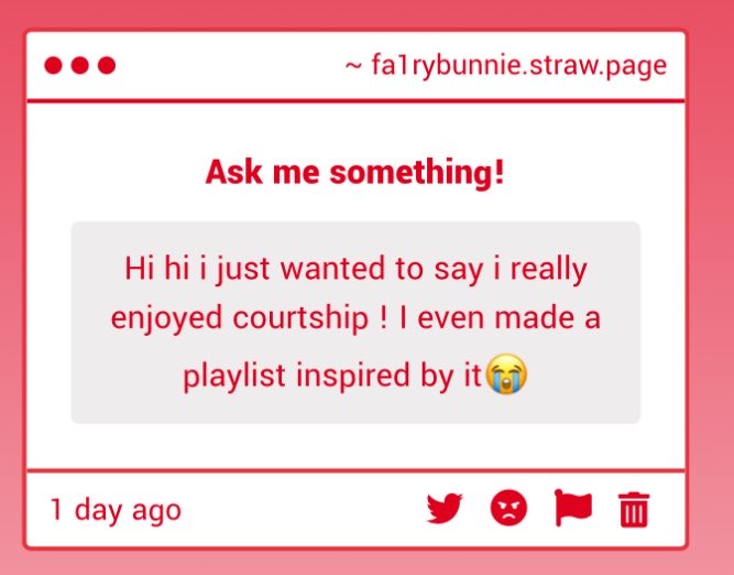 AWE TYTTUTYYTTYYY i love u all 💕 THANK YOU for reading my lowkey self projection messy ahh fic 😭😭😭😭