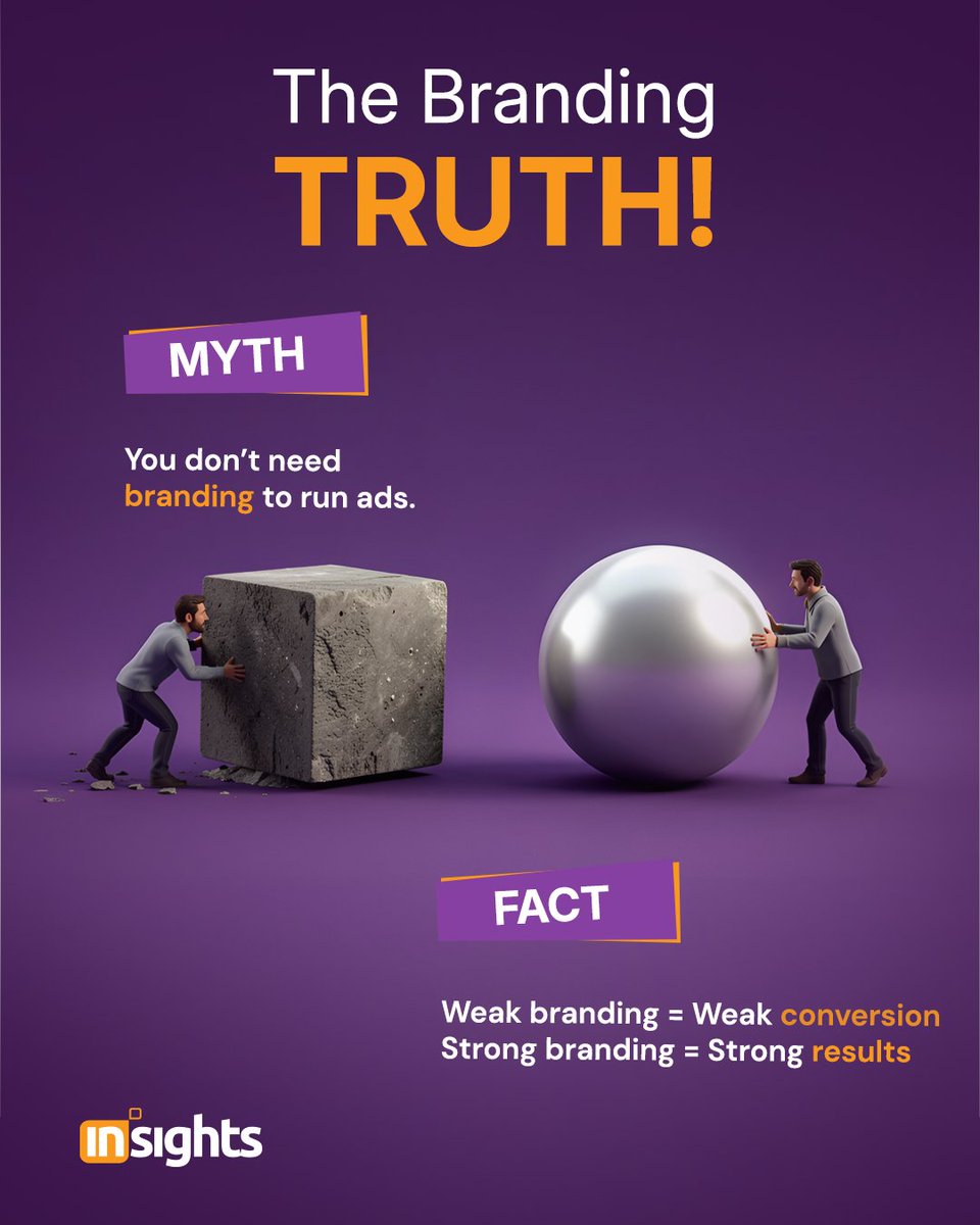 InsightsDxb's tweet image. Branding isn’t extra—it’s everything...
Strong branding isn’t optional—it’s what drives strong conversions.

#Insights #digitalmarketing #MarketingStrategy
#AdPerformance #BusinessGrowth #BrandStrategy #MarketingTips #SocialMediaMarketing