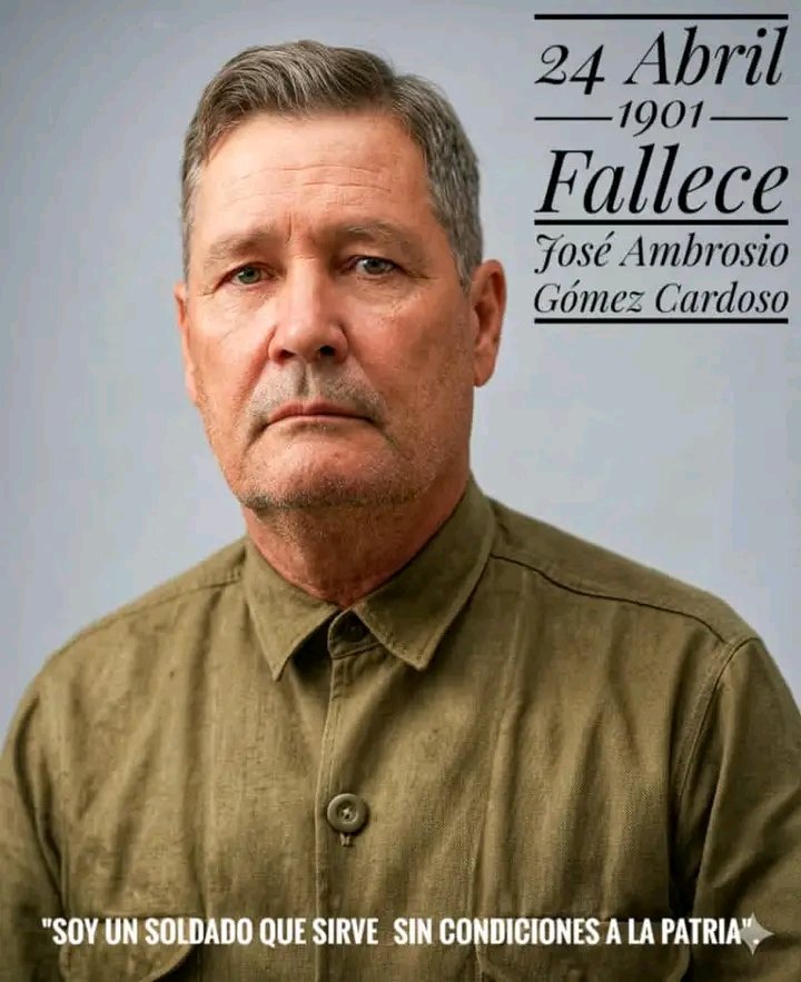 #TenemosMemoria "Soy un soldado que sirve sin condiciones a la Patria " José Ambrosio Gómez Cardoso #BaraguáPorMás