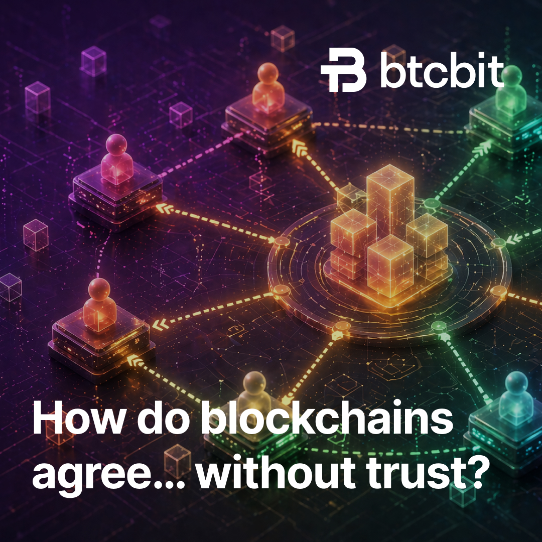 BTCBITNET's tweet image. How does crypto work without trust?

👉 Byzantine Fault Tolerance (BFT)

• Networks agree even if some nodes fail
• Majority honesty keeps the system secure
• Powers Bitcoin, PoS, and more

No BFT = no blockchain.

#Crypto #Blockchain #BFT #Bitcoin #Web3