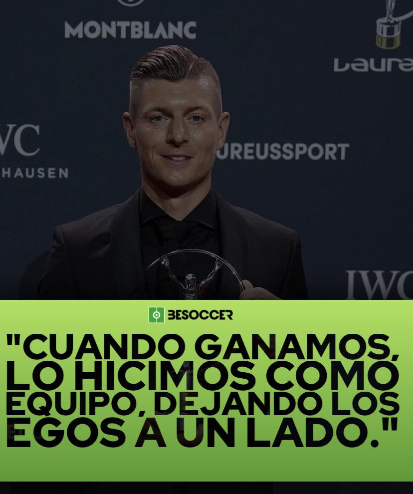 Benzema y Kroos son del Vini FC, imagino.