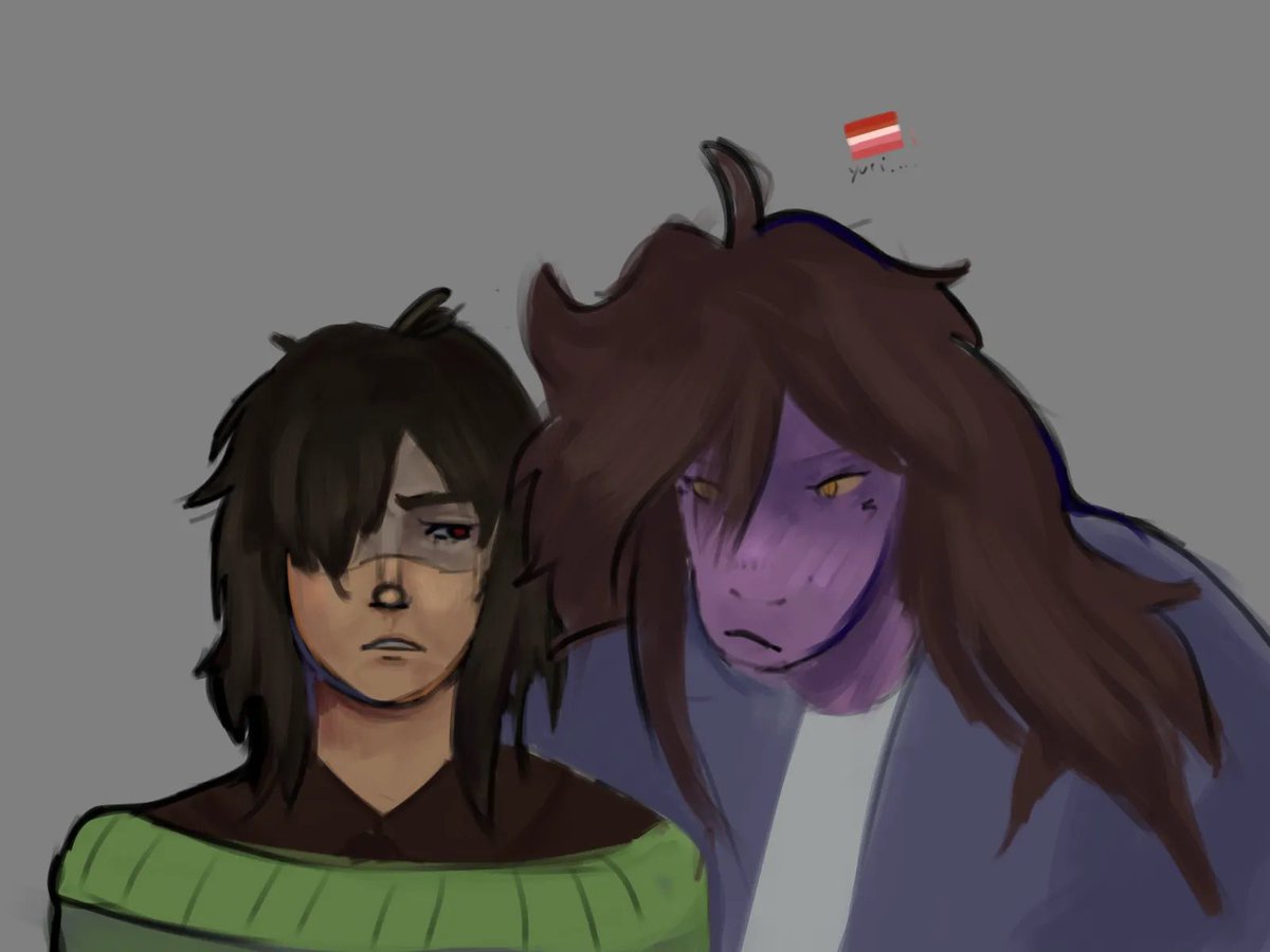 burgerlylaa's tweet image. choose your fighter #kriselle #suselle #krusie #deltarune