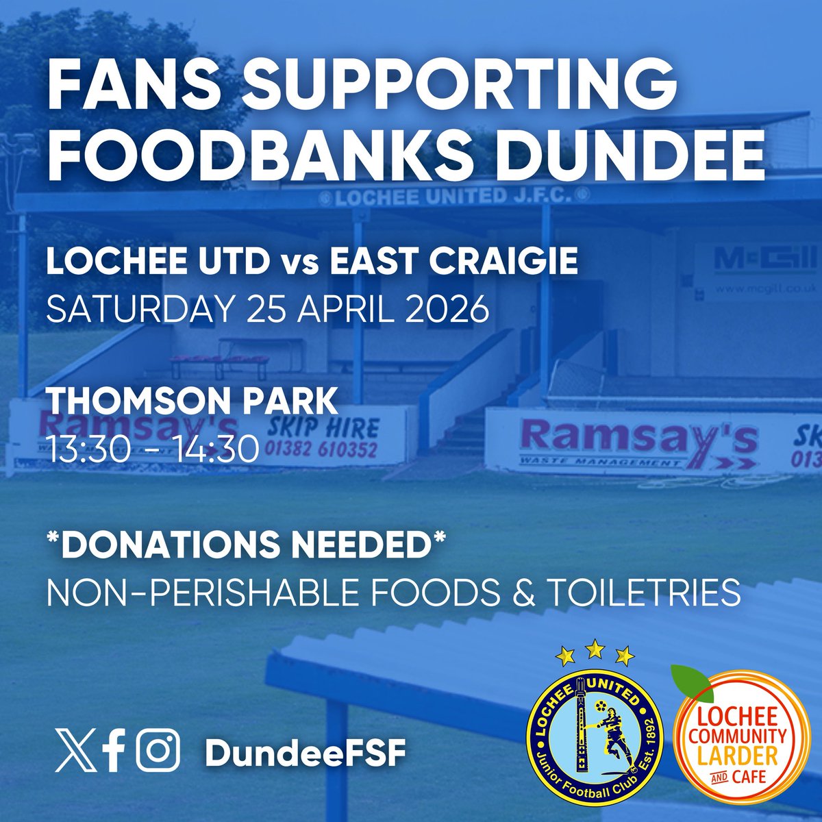 Fans Supporting Foodbanks Dundee tweet media