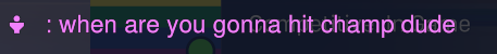 alexteafm's tweet photo. THE VOICES CAN SEND WHISPERS ON OVERWATCH NOW TOO, WHAT THE FUCK IS THIS https://t.co/g4rcN7Xx1q