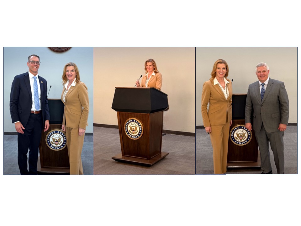 🦅 @DeptofWar CIO, the Honorable Kirsten Davies, joined the 71st Siouxland/Washington Conference &amp; Steak Reception, sharing an inspiring message of collaboration 🤝 with Senate and Congressional members and the Siouxland Chamber of Commerce.

Emphasizing the vital partnership https://t.co/eSXro6KLT7