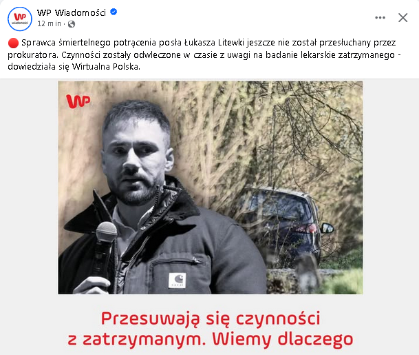 "Badania lekarskie powinny zostać przeprowadzone od razu! Facet powinien zostać  przewieziony karetką do szpitala w eskorcie policji, a po badaniach  powinien zostać zatrzymany do wyjaśnienia sprawy. Żyjemy w chorym państwie..."