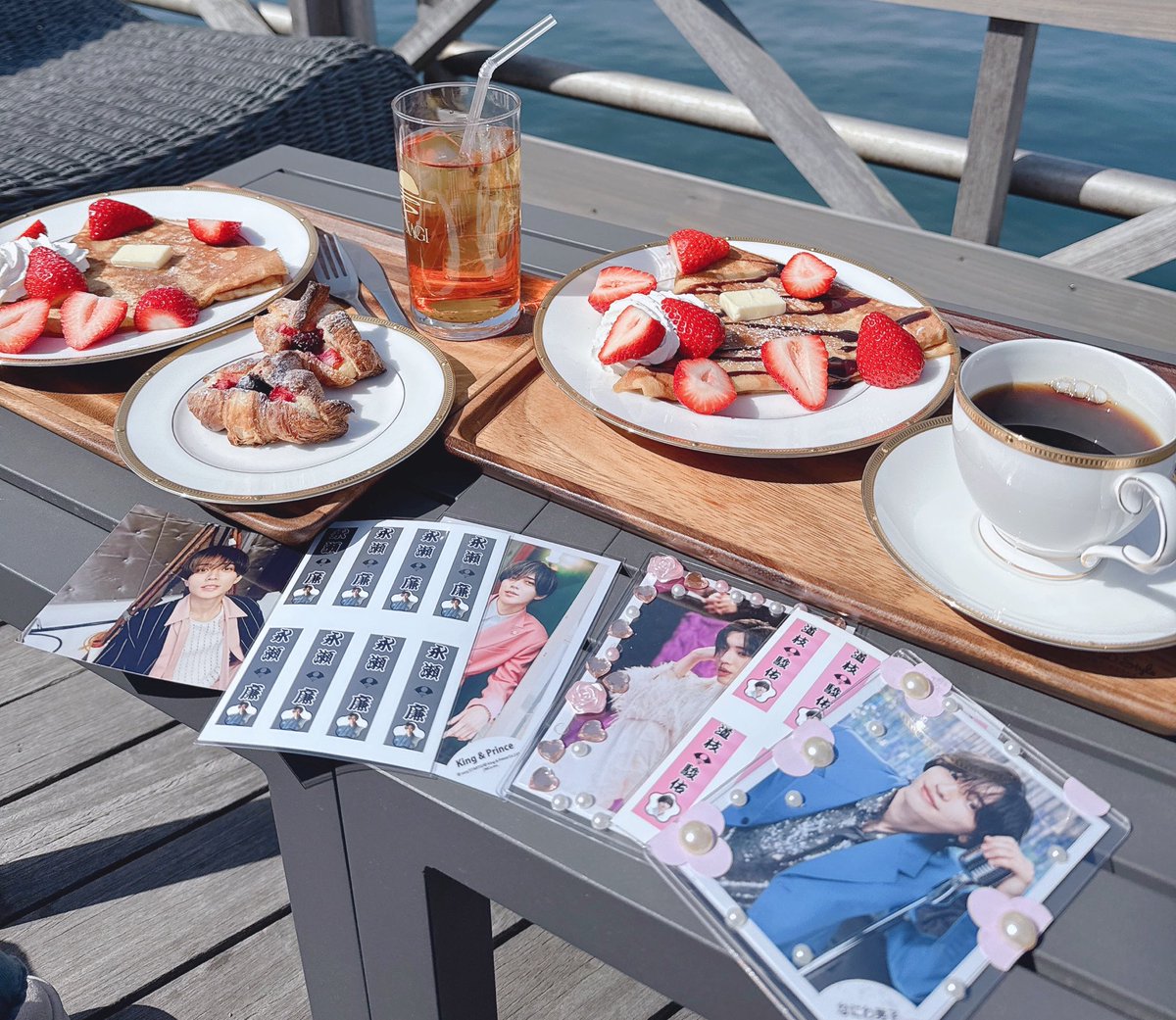 rin11300725's tweet photo. 時差投稿📸
今回はお互いのメンカラでcafe🍰☕︎
居心地良すぎて絶対昔から友達🤝笑 https://t.co/NUECSdRDTH