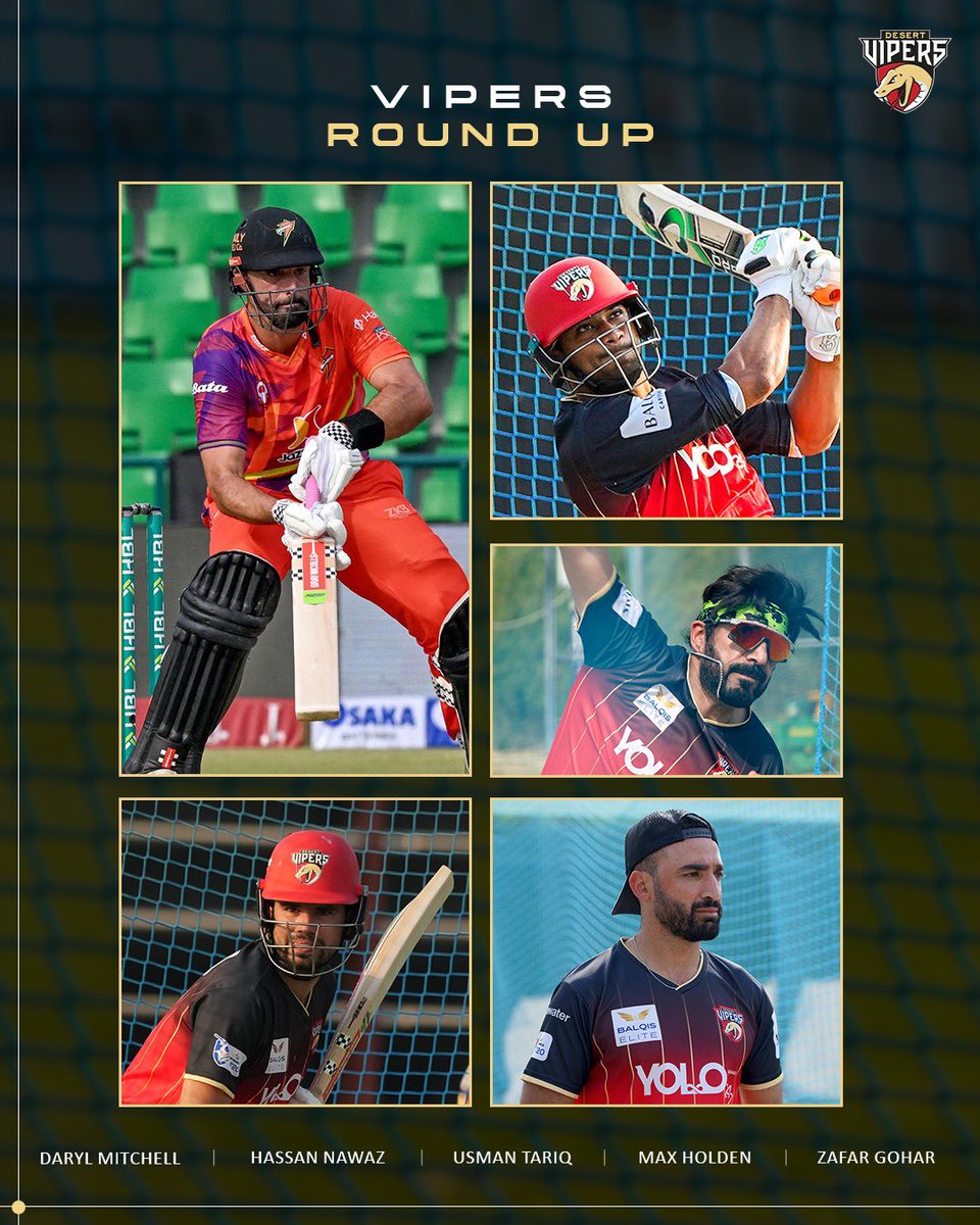 TheDesertVipers's tweet photo. Vipers delivering 𝗔𝗦 𝗔𝗟𝗪𝗔𝗬𝗦! 💚🐍

#DesertVipers #FangsOut #PSL #FakharZaman #HassanNawaz #UsmanTariq #DarylMitchell #ZafarGohar https://t.co/OLxCgU2KF6
