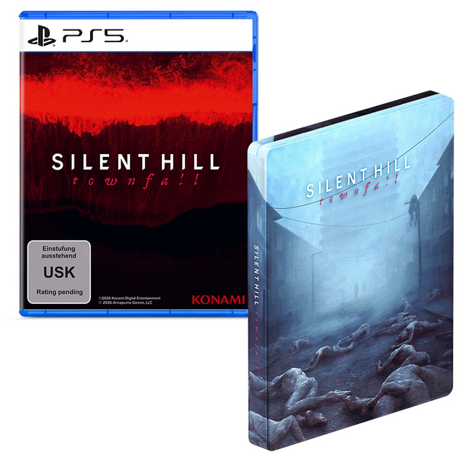 NerdyDeals247's tweet image. Konami hat heute das offizielle Steelbook zu Silent Hill Townfall vorgestellt und schwupps, ist es auch schon vorbestellbar! Sichert euch Spiel + Steelbook jetzt ohne Aufpreis bei Media Markt.

Zu Media Markt:
nrdy.deals/shtfstmm

Affiliate-Link. #Werbung