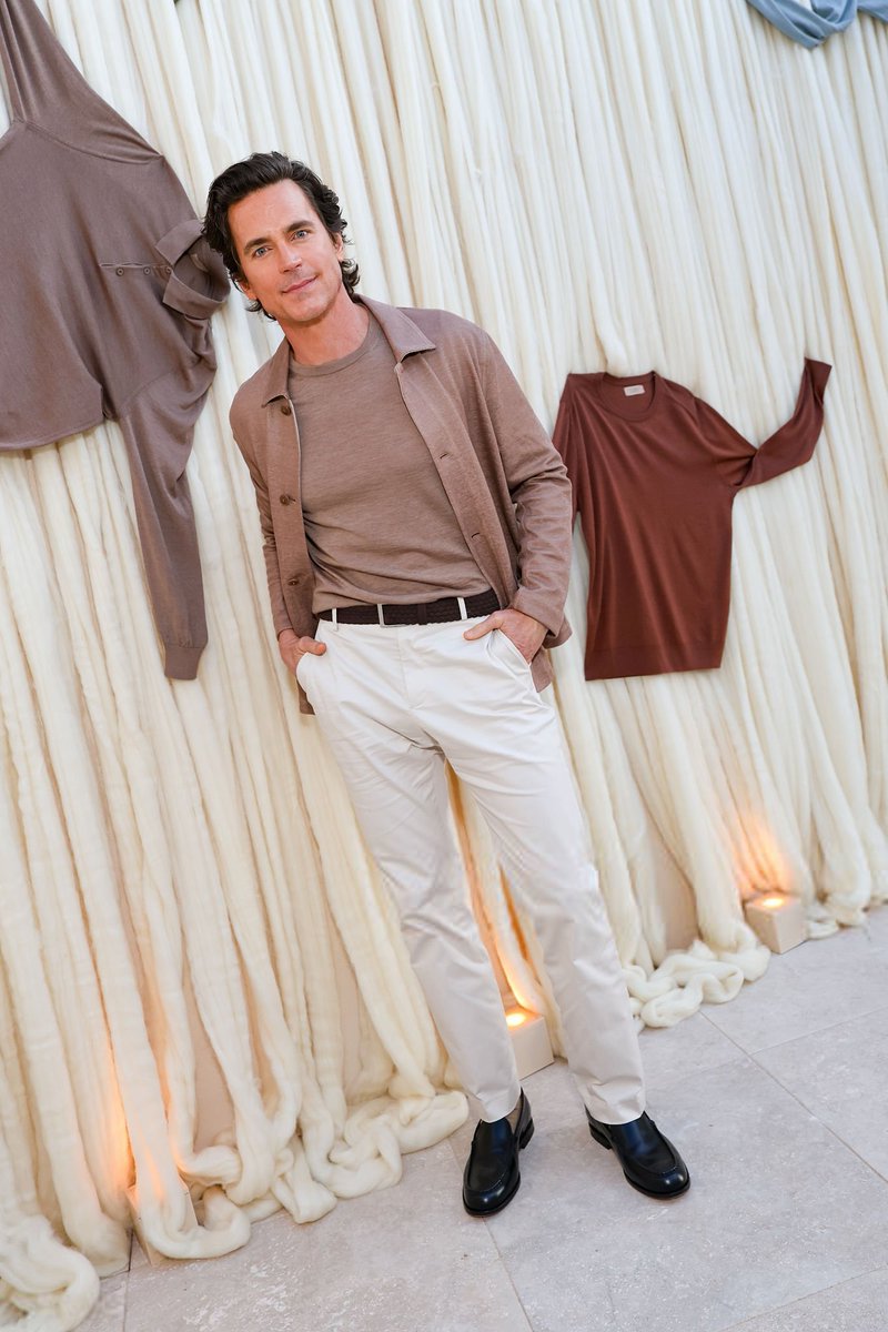 MattBomerFan's tweet photo. 📸 Matt Bomer at the Falconeri Dinner (April 23, 2026) #MattBomer https://t.co/YvOPyM79IA