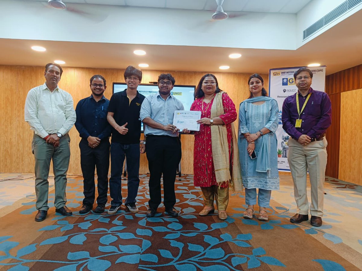 GNIOTCollege's tweet image. AI for Effective Communication program at GIPS encouraged research driven innovation hands on learning and creative ideation empowering students with future ready skills
 #AIInnovation #ResearchAndDevelopment #StudentInnovation #FutureSkills #TechInEducation