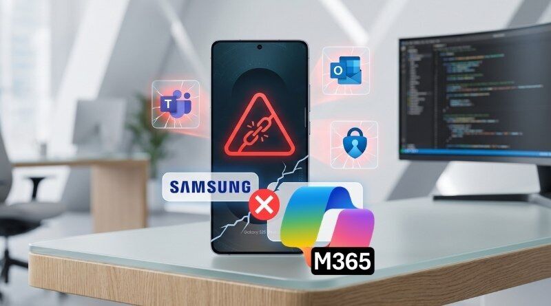 ITConnect_fr's tweet image. ❌ Smartphones Samsung - Applis Microsoft  ❌

Le récent patch de sécurité déployé par Samsung provoque actuellement des dysfonctionnements sur plusieurs applications de l'écosystème Microsoft. 

Ce que l'on sait 👇
- it-connect.fr/les-mises-a-jo…

#microsoft #samsung #informatique