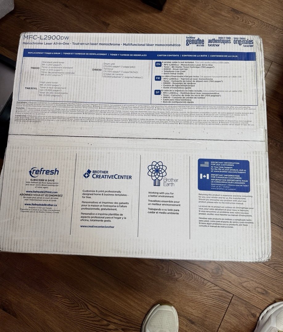 iDi_PixelLinq's tweet image. Crazy sale on a brand new Brother MFC-L2900DW Monochrome Laser Printer Wireless Print Scan Copy Fax NEW #Printer #sale #superdiscount  #Allinone #Brother #Print #HP Check replies for link via @eBay