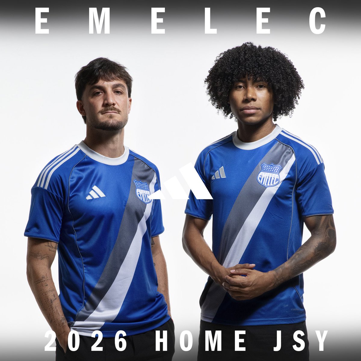 LLEVAMOS LA BANDA PLOMA QUE NOS CRUZA EL CORAZÓN. 💙⚡️

La nueva camiseta refleja la icónica banda ploma en dos tonos históricos, símbolo de los eléctricos. 

ENCUENTRALAS EN TODAS LAS TIENDAS ADIDAS PERFORMANCE A NIVEL NACIONAL.
adidas.com/ec/emelec

<a href="/adidasfootball/">adidas Football</a>