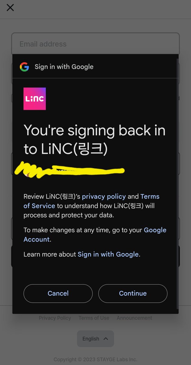 ddrhapsody's tweet photo. @BEOMBASTlC @yawnzzun009 @chrshxbg @tubatupdate sorry but i need help 😭 recently, i can't seem to login to linc anymore no matter which gmail acc i used. it will keep on looping like this. already tried clear app cache/data, uninstall, restart phone. but still stuck at login page. i already collect many fanpoints in there 😭 https://t.co/A5gL8NTQA1