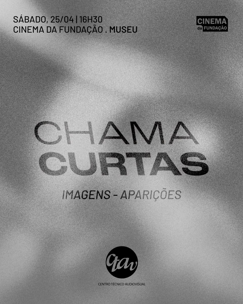 “Imagens - Aparições”, nova edição do Chama Curtas, reúne 4 curtas que atravessam o horror em suas múltiplas formas e conversa com os curadores João Rêgo e Felipe Karnakis.

🎟️ Ingressos gratuitos na bilheteria, aberta 1 hora antes.

🔗 Saiba tudo: bit.ly/49124Rx