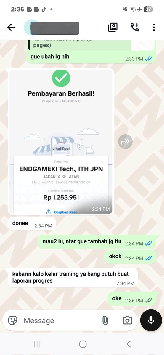 EN | JASA PEMROGRAMAN AI WEB MOBILE JOKI CODING tweet media