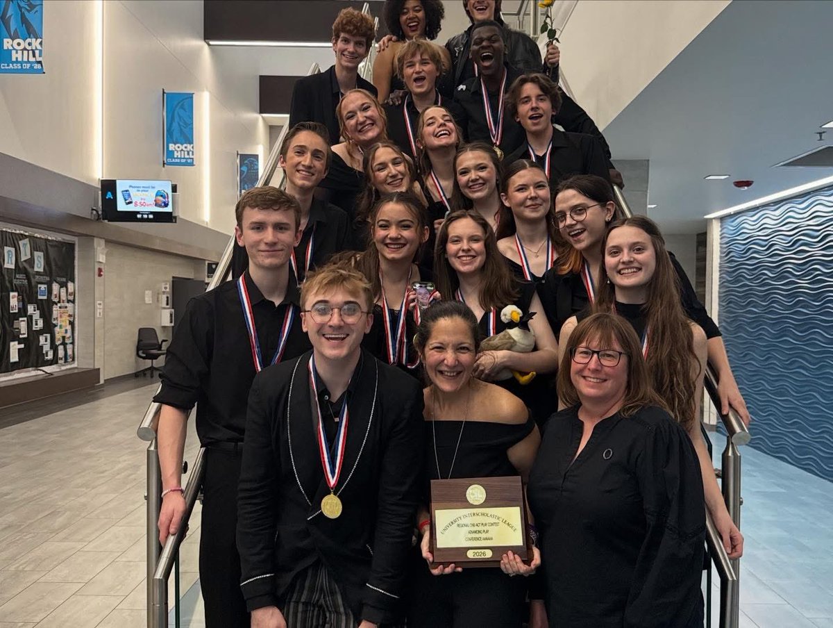 JJPearceHS's tweet photo. STATE, HERE WE COME! We are beyond proud and excited to announce our advancement to state in our UIL one act play! See you in Austin!!

Awards: ⭐️⭐️⭐️
All Star Tech:
Elijah Treadwell
Honorable Mention All Star Cast: 
Neco Waters and Andie Miller
All Star Cast:
Tori Ham https://t.co/Mn7cHoQ3Eb