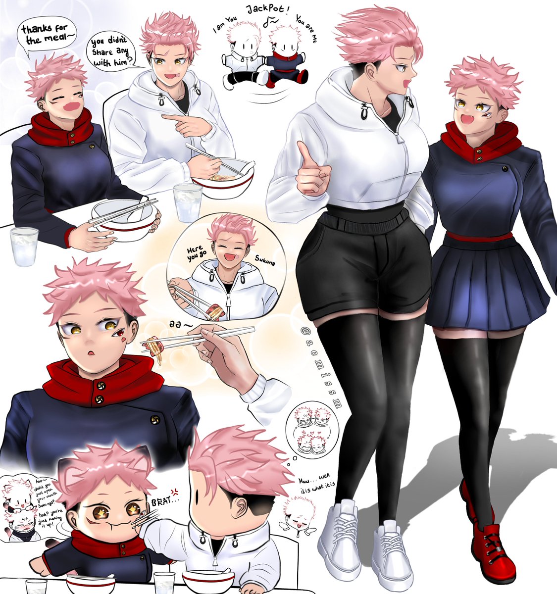 👅🐯♀️ sukuita
Cheeky teen yuuji