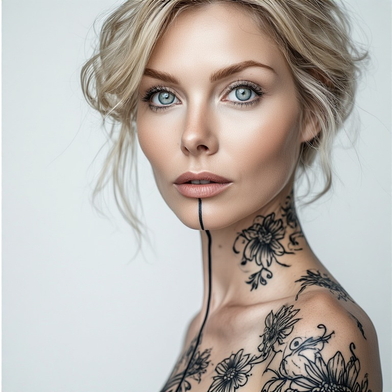 21stmillennium's tweet image. Reborn. 🌸
#21stMillennium #DarkArt #AIArt #CyberGothic #InkGoddess #AIPortrait #TattooArt #DigitalArt #Futurism