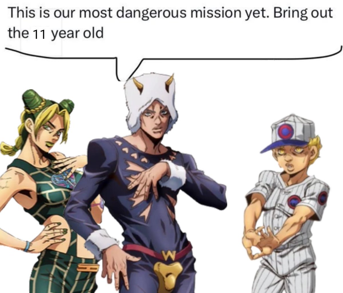 On the topic of Jojos...