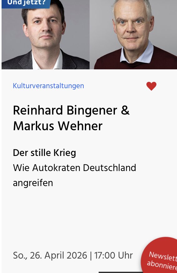 RBingener's tweet image. Am Sonntag Stellen wir unser Buch zum hybriden Krieg im DAI in Heidelberg vor. Vielleicht ist jemand in der Nähe und hat Interesse. Schönes Wochenende!