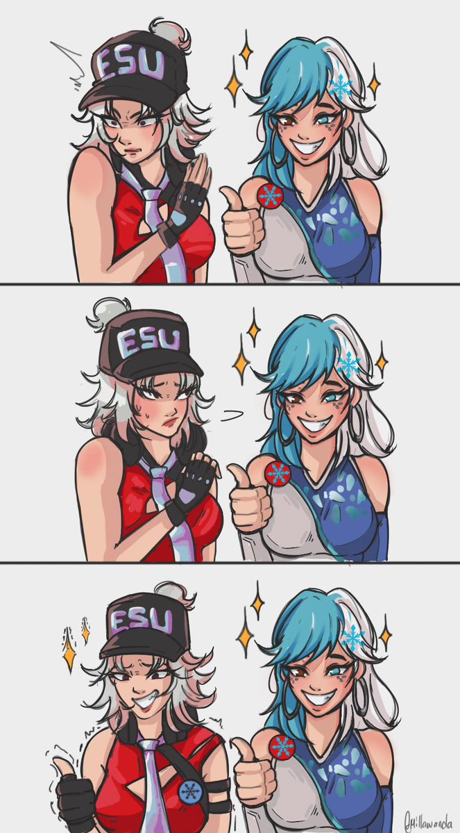 Part 2 of whatever they're doing 

#MarvelRivals #whitefox #lunasnow