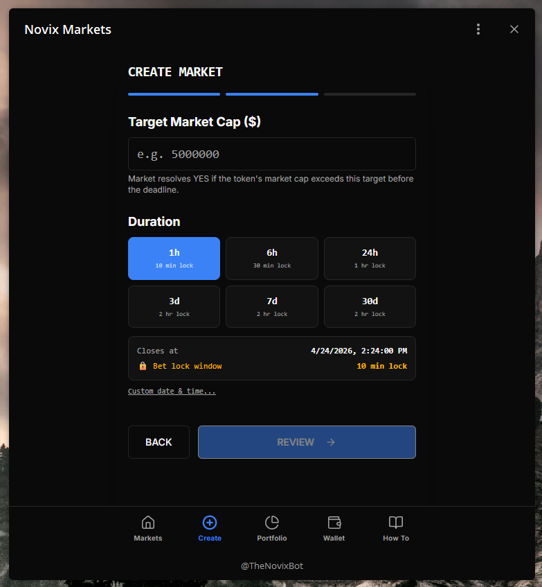 Novix Markets | Speculate The Blockchain | $NOVIX tweet media