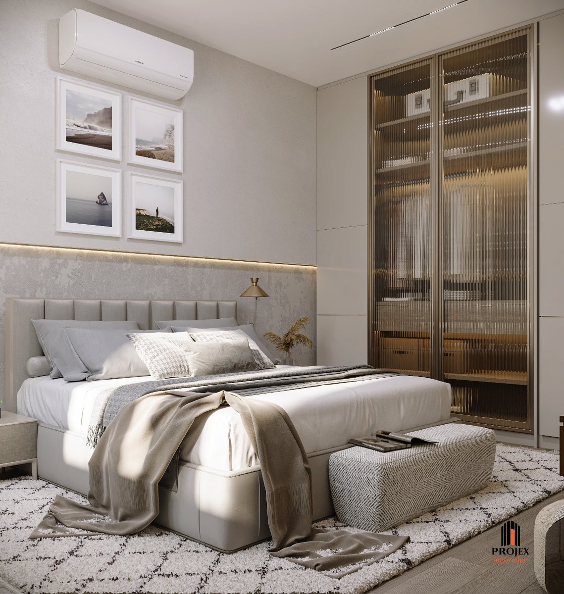 projex20's tweet image. Luxury isn’t about spending more… it’s about choosing right.
Smart design creates real value✨

#projexinnovation #nouressam #interiors #interiordecor #bedrooms